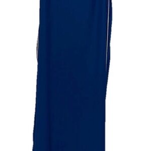 rag & bone Colbalt blue 100% Silk Slip Dress MIDI V neck strappy size 4